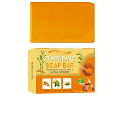 Travel Size Wash & Care Set Moisturizing Honey Repair Cream Turmeric Shampoo