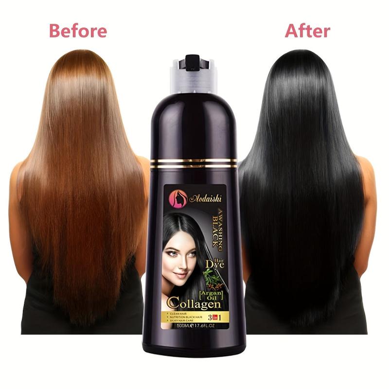 Plant Extract Hair Shampoo Non-irritating Bubble Dyeing Mild Formula