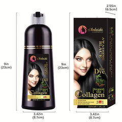 Plant Extract Hair Shampoo Non-irritating Bubble Dyeing Mild Formula