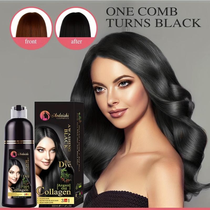 Plant Extract Hair Shampoo Non-irritating Bubble Dyeing Mild Formula