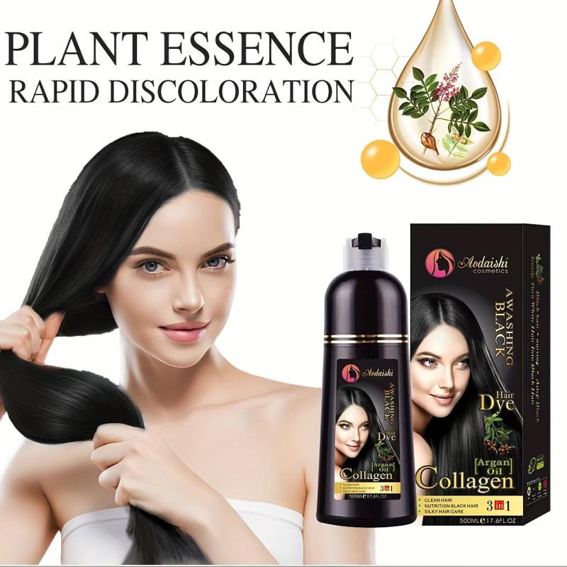 Plant Extract Hair Shampoo Non-irritating Bubble Dyeing Mild Formula