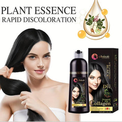 Plant Extract Hair Shampoo Non-irritating Bubble Dyeing Mild Formula