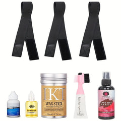 8pcs Wig Kit Lace Front Wigs Waterproof Glue Hair Extensions Adhesive Set