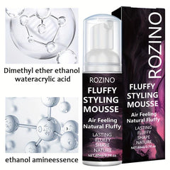 Natural Fluffy Styling Mousse Refreshing Non Sticky Hair Mousse