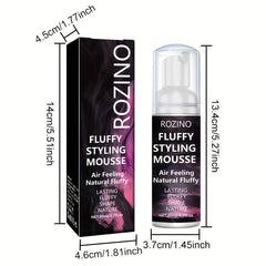 Natural Fluffy Styling Mousse Refreshing Non Sticky Hair Mousse