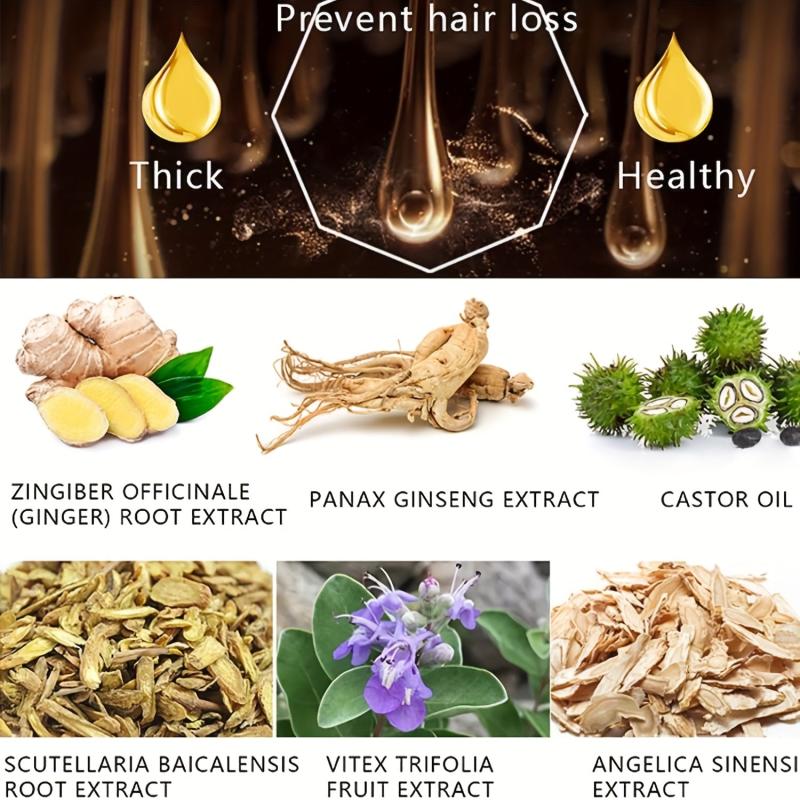 30ml Ginger Hair Repair Oil For Dry & Damaged Hair