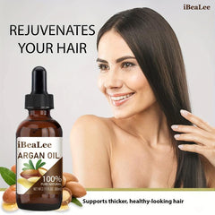 Moroccan Argan Hair Care Oil for Hair & Scalp Care 100% Pure & Natural