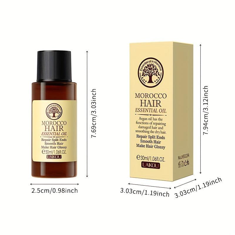 Morocco Argan Hair Essential Repair Split Ends Smooth Hair Make Hair Glossy