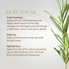 Rosemary Mint Biotin Hair Strengthening Essential Oils