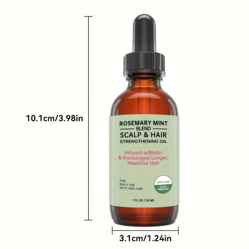 Rosemary Mint Biotin Hair Strengthening Essential Oils
