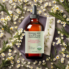 Rosemary Mint Biotin Hair Strengthening Essential Oils