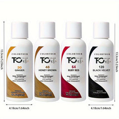 Semi Permanent Hair Cream Vegan & Cruelty Hair Dye Creative Image