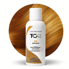 Semi Permanent Hair Cream Vegan & Cruelty Hair Dye Creative Image