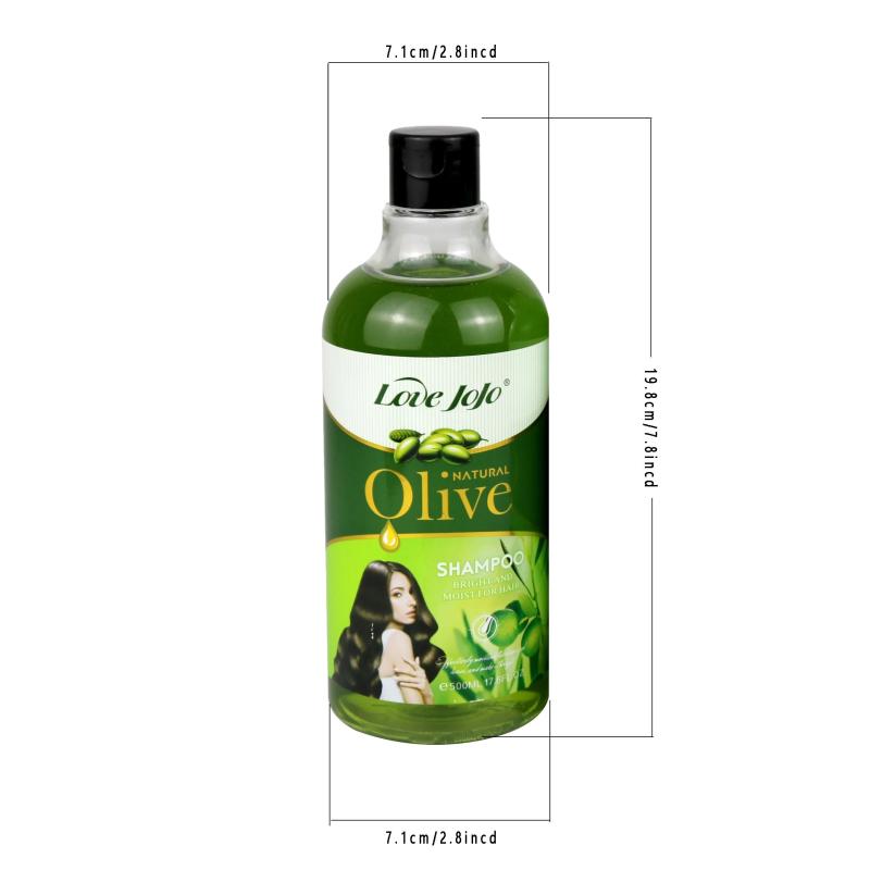 500ml Natural Olive Shampoo for Healthy Hair