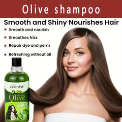 500ml Natural Olive Shampoo for Healthy Hair