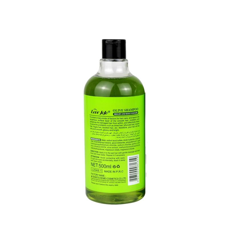 500ml Natural Olive Shampoo for Healthy Hair
