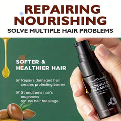 Moroccan Herbal Hair Care Repairing Dry Damaged Hair