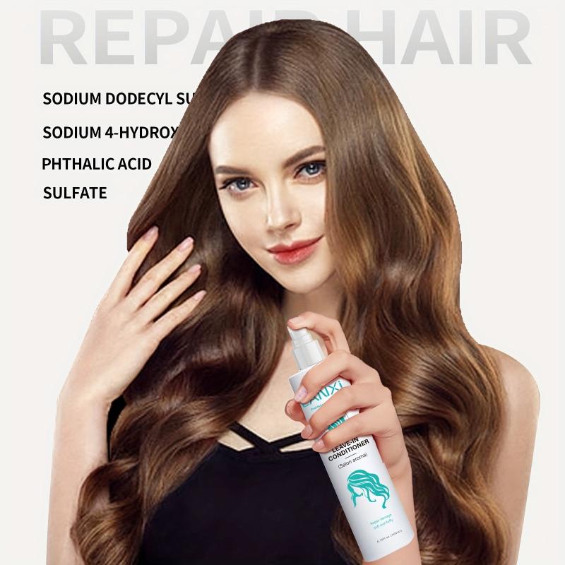 Salon Aroma Leave In Conditioner Spray for Thick Curly Hair