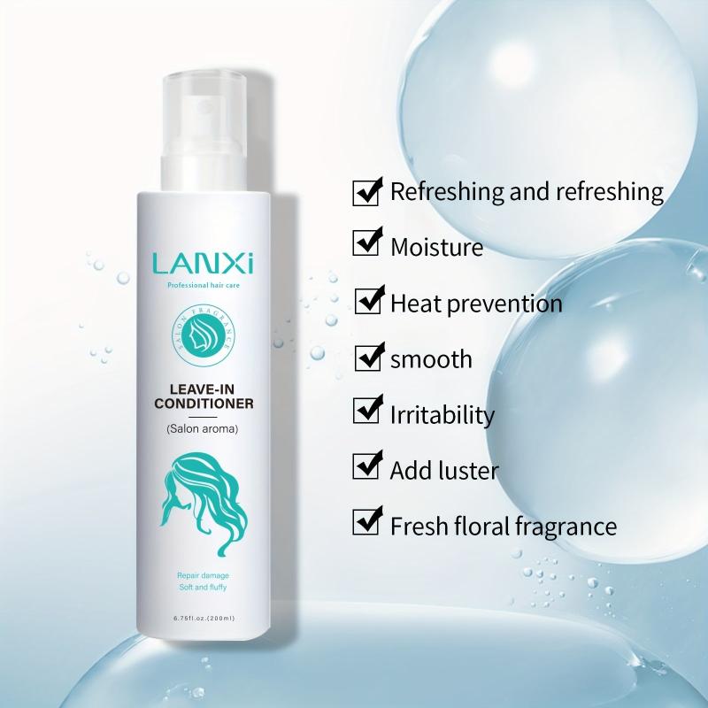 Salon Aroma Leave In Conditioner Spray for Thick Curly Hair