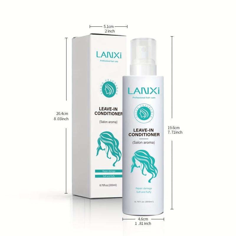 Salon Aroma Leave In Conditioner Spray for Thick Curly Hair