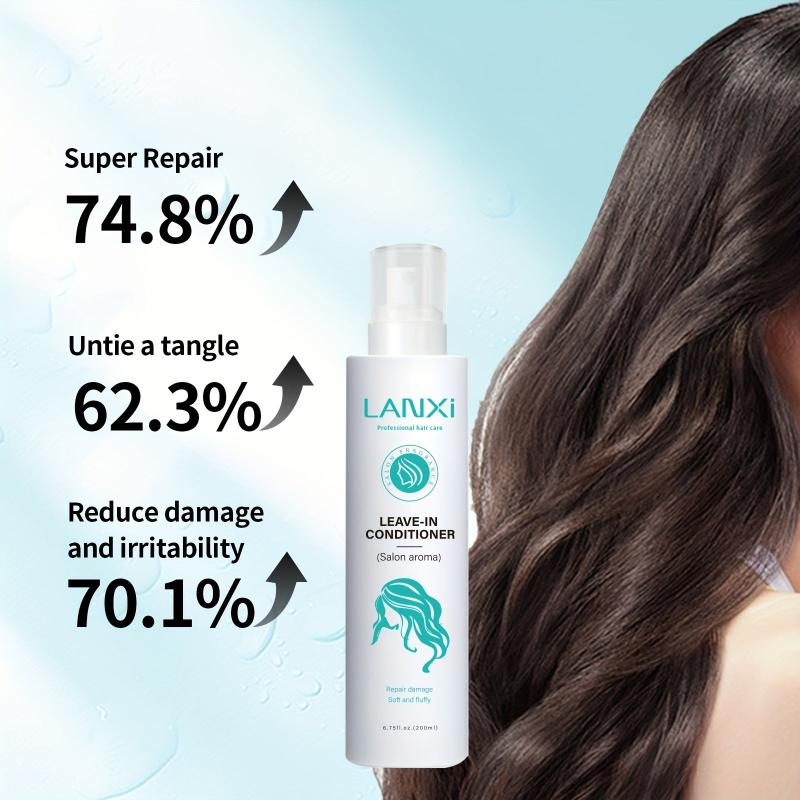Salon Aroma Leave In Conditioner Spray for Thick Curly Hair