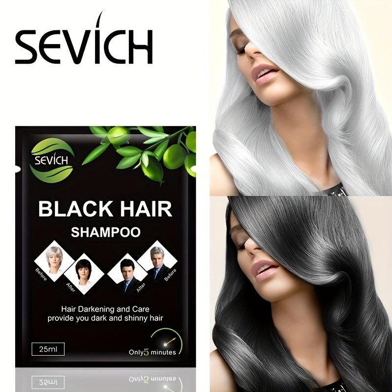 10pcs Grey & Hair Removal Hair Dye Shampoo for All Hair Types