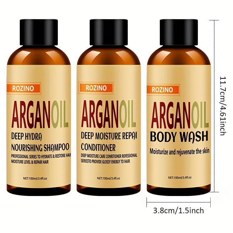 Moroccan Argan Bath & Lotion Set