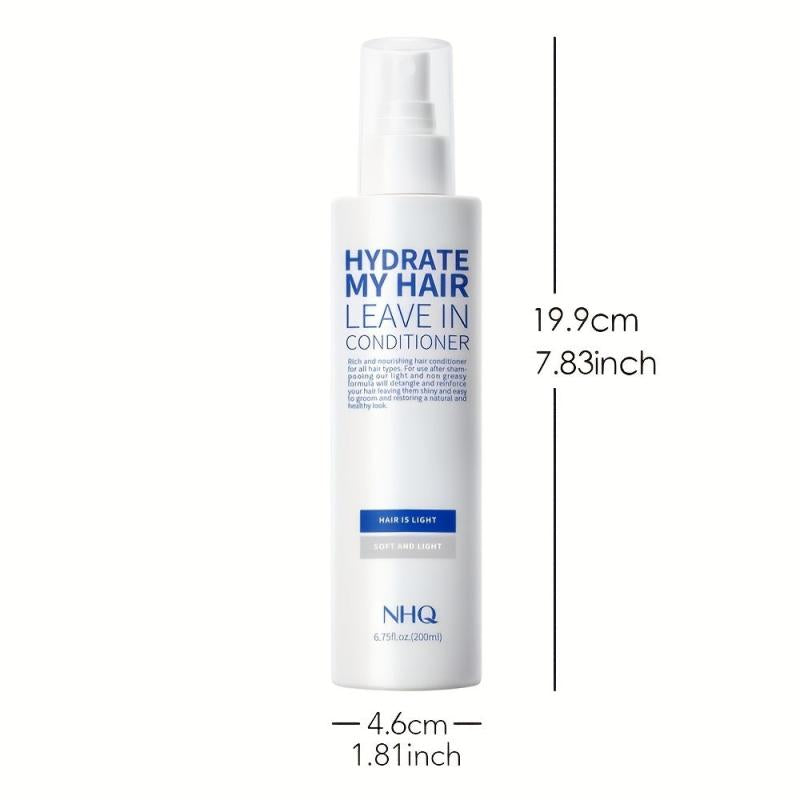 Moisturizing Hair Spray Refreshing Leave in Hair Care