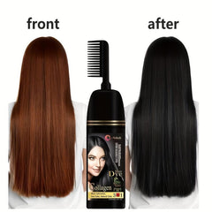 Professional Argan Hair Dye Shampoo for Non-irritating Bubble Dyeing