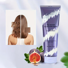 Fig Hair Mask Repair Frizzy Hair Keep Hair Hydrated Smooth Split Ends