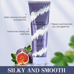 Fig Hair Mask Repair Frizzy Hair Keep Hair Hydrated Smooth Split Ends
