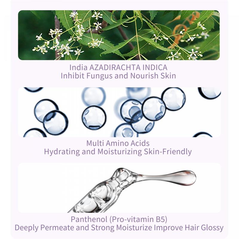 500ml Amino Acid Shampoo Rich Bubble Deeply Conditions