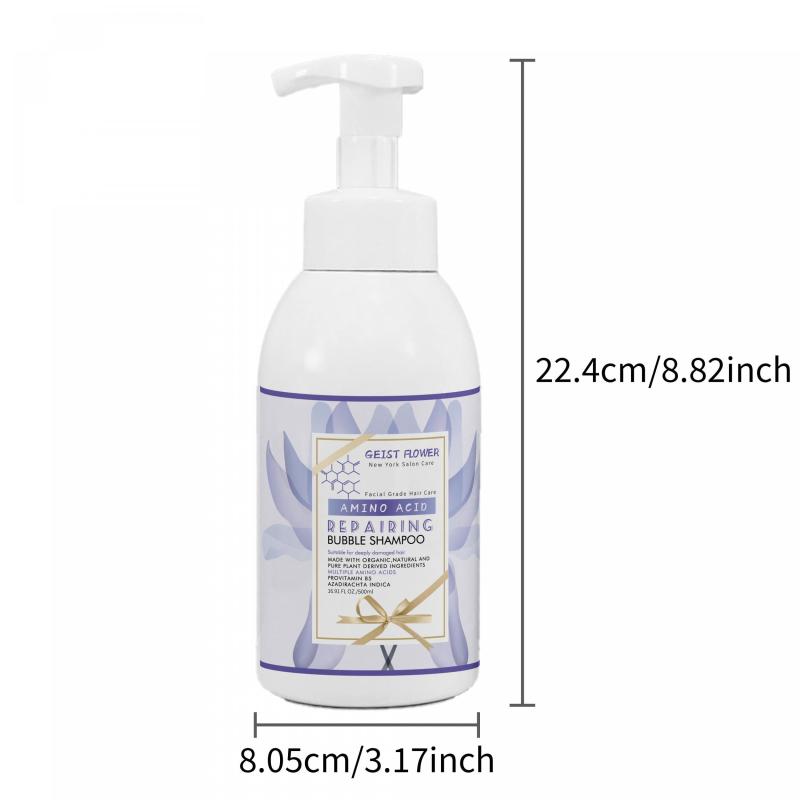 500ml Amino Acid Shampoo Rich Bubble Deeply Conditions
