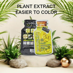 Plant Bubble Hair Dye Cream Easy Wash Natural Hair Dye Shampoo