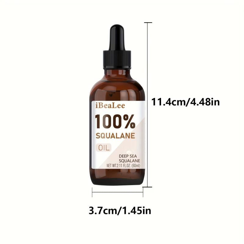 Squalane Hair Care 100% Pure Natural Plant Derived Non GMO Refined Squalene