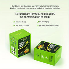 10pcs Box Natural Hair Volumizing Shampoo Paraben & Sulfate Free