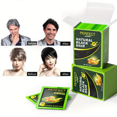 10pcs Box Natural Hair Volumizing Shampoo Paraben & Sulfate Free