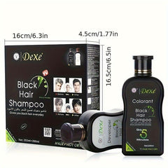 200ml 2 Hair Shampoo Fast Dye Instant Hair Dye