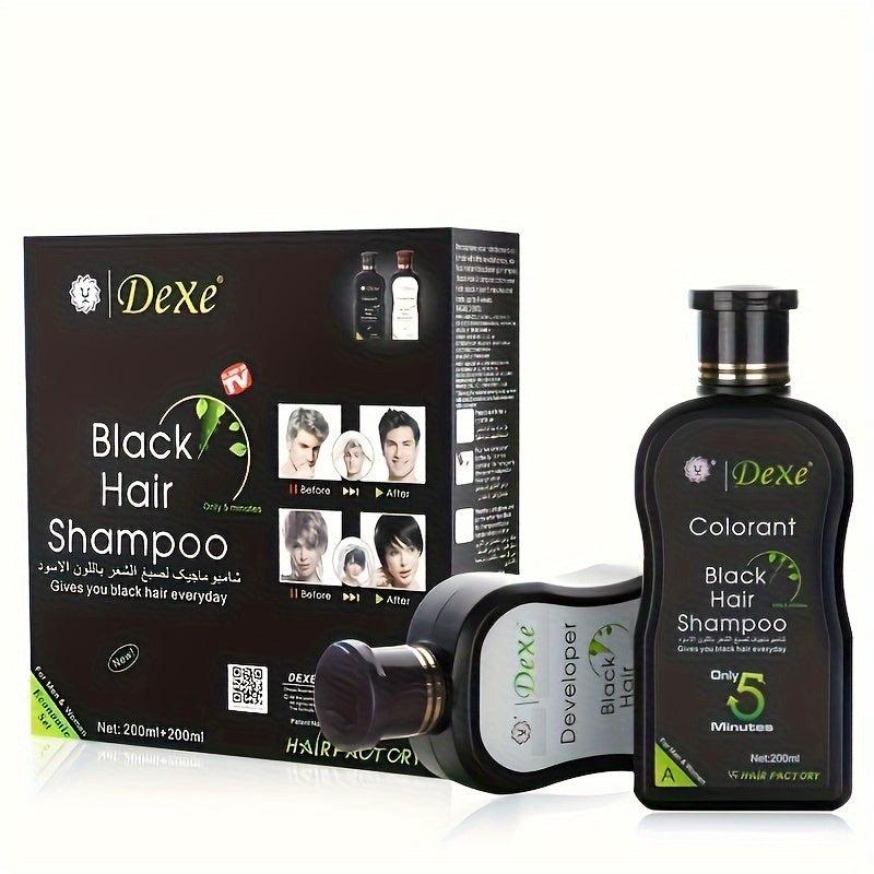 200ml 2 Hair Shampoo Fast Dye Instant Hair Dye