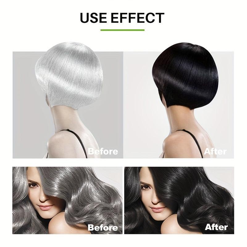 10pcs Quick Hair Dye Shampoo Foam Plant Hair Dye Instant Foam Hair Dye