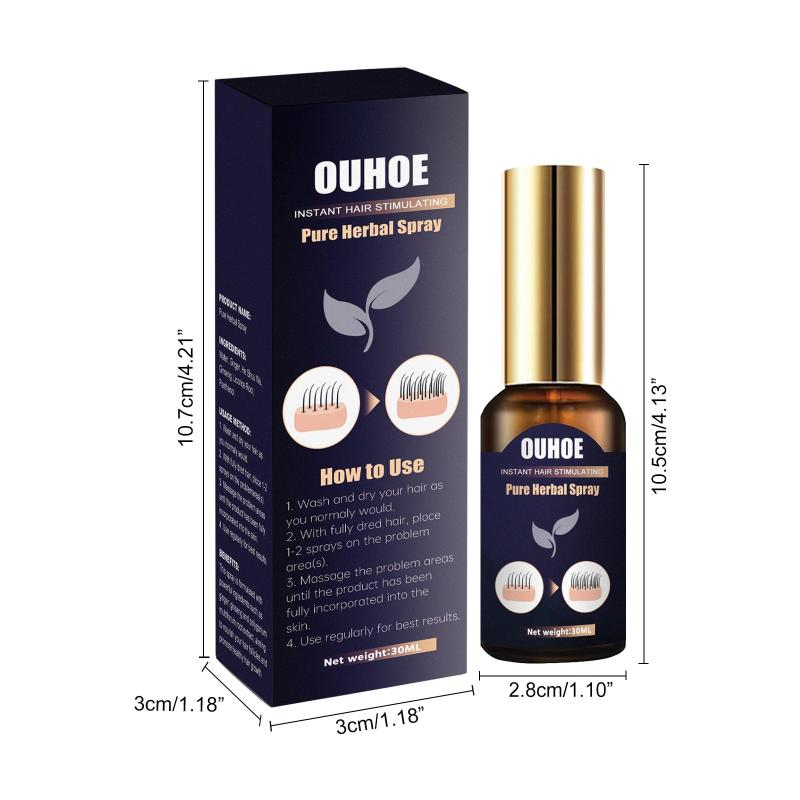 Herbal Hair Spray for Stronger and Healthier Hair