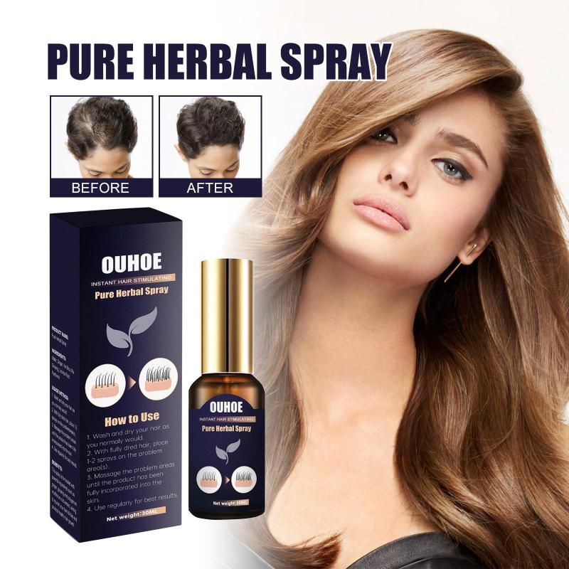 Herbal Hair Spray for Stronger and Healthier Hair