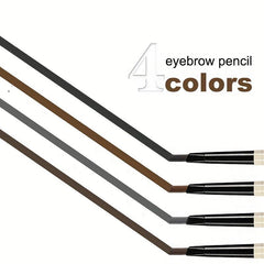 4 Colors Eyebrow Pencil Triangular Head Waterproof Eyebrow Pen