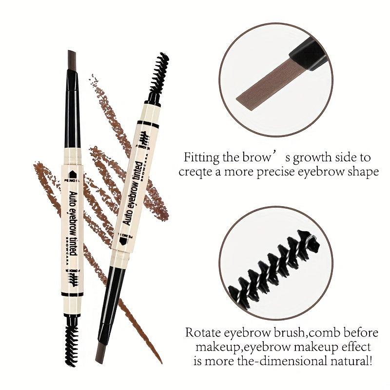 4 Colors Eyebrow Pencil Triangular Head Waterproof Eyebrow Pen
