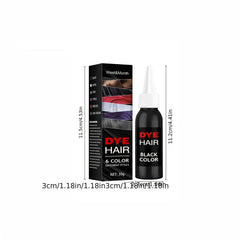 Botanical Hair Dye Cream for Grey Hair - Natural Plant Extracts