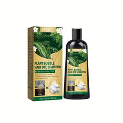 Plant Bubble Hair Dye Shampoo - Gentle Hair Coloring Shampoo