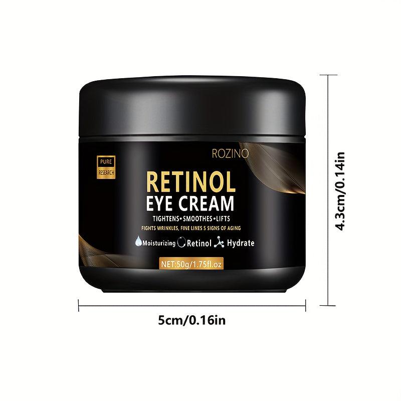 Men's Retinol Eye Cream Dark Circle Fade Wrinkles Delay Aging Hydration VC Care