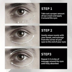 Men's Retinol Eye Cream Dark Circle Fade Wrinkles Delay Aging Hydration VC Care