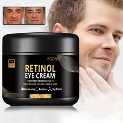 Men's Retinol Eye Cream Dark Circle Fade Wrinkles Delay Aging Hydration VC Care