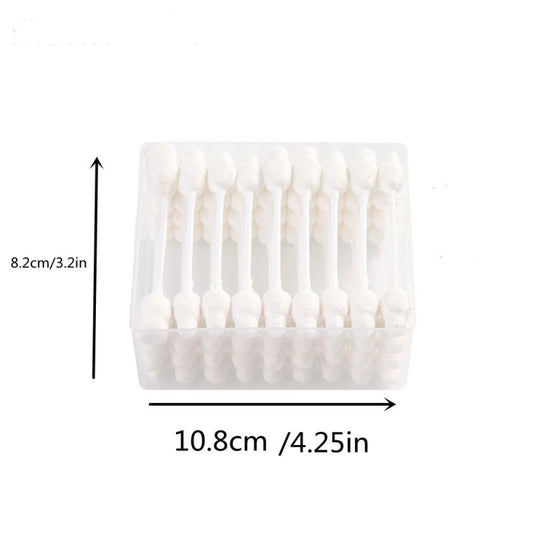 55pcs Pet Safety Cotton Swabs For Dogs & Cats - Ear Cleaning Sticks
